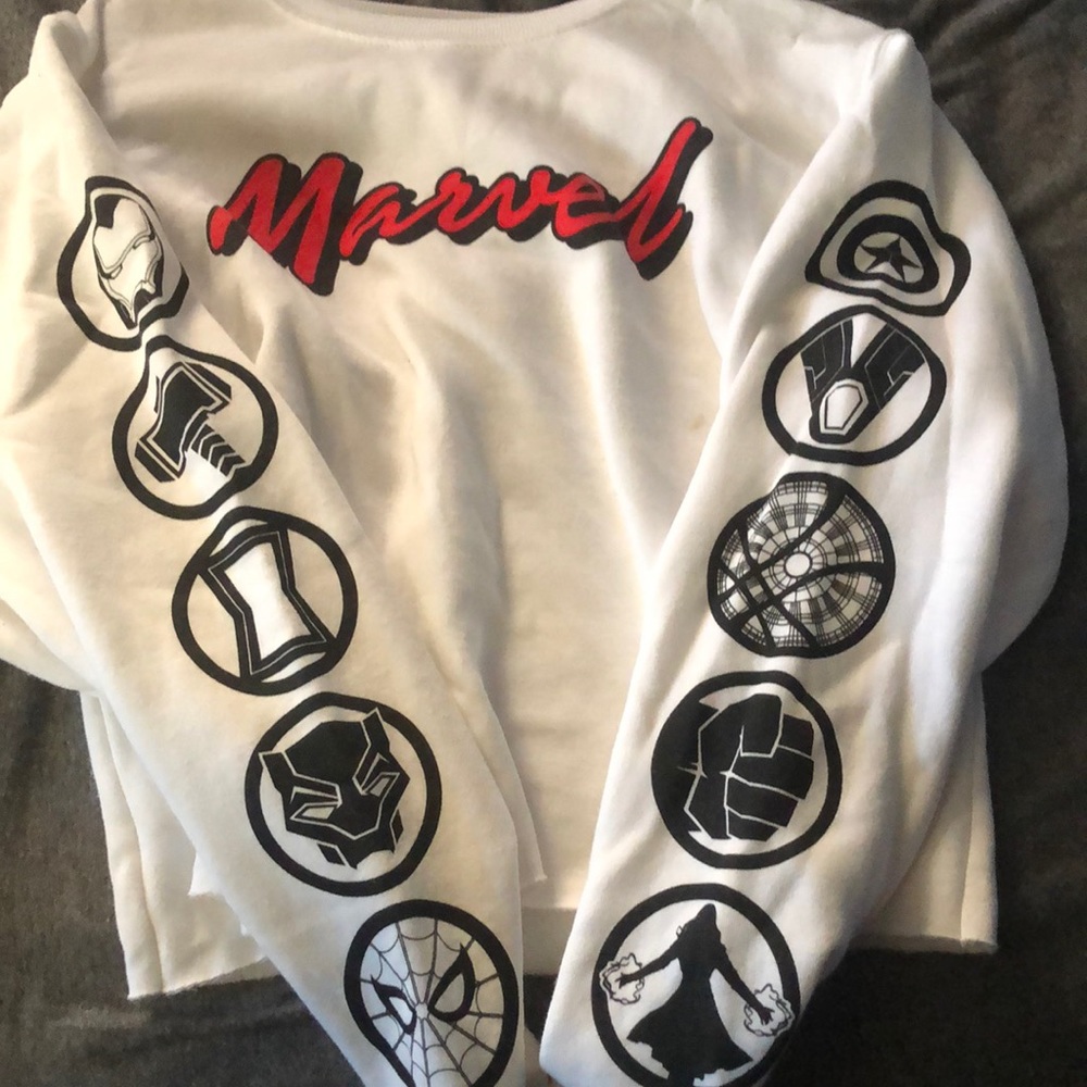 Cropped sweatshirt